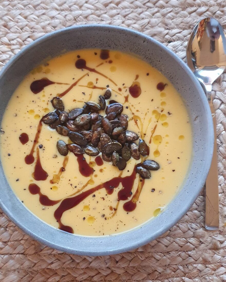 Cremige Butternut-Kürbis-Suppe 1